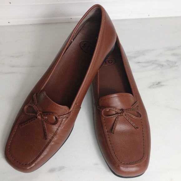SRO Shoes - SRO “Liza” Leather Loafers Size 6.5 NWOT